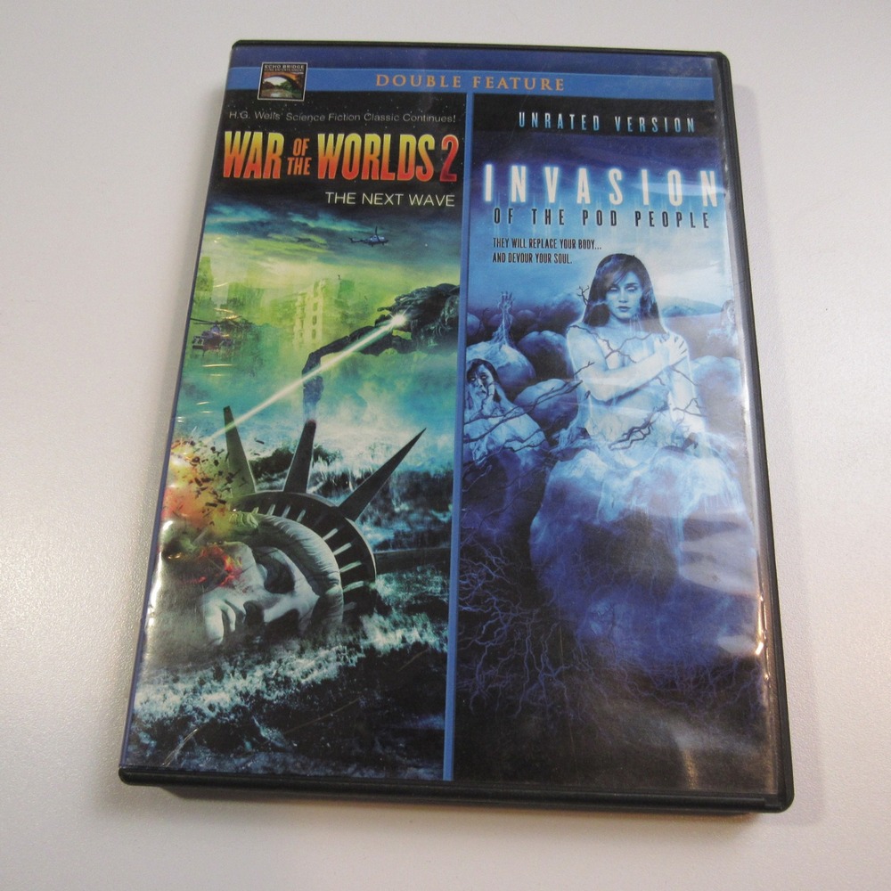War of the Worlds 2 & Invasion‎ of the Pod People Double Feature DVD